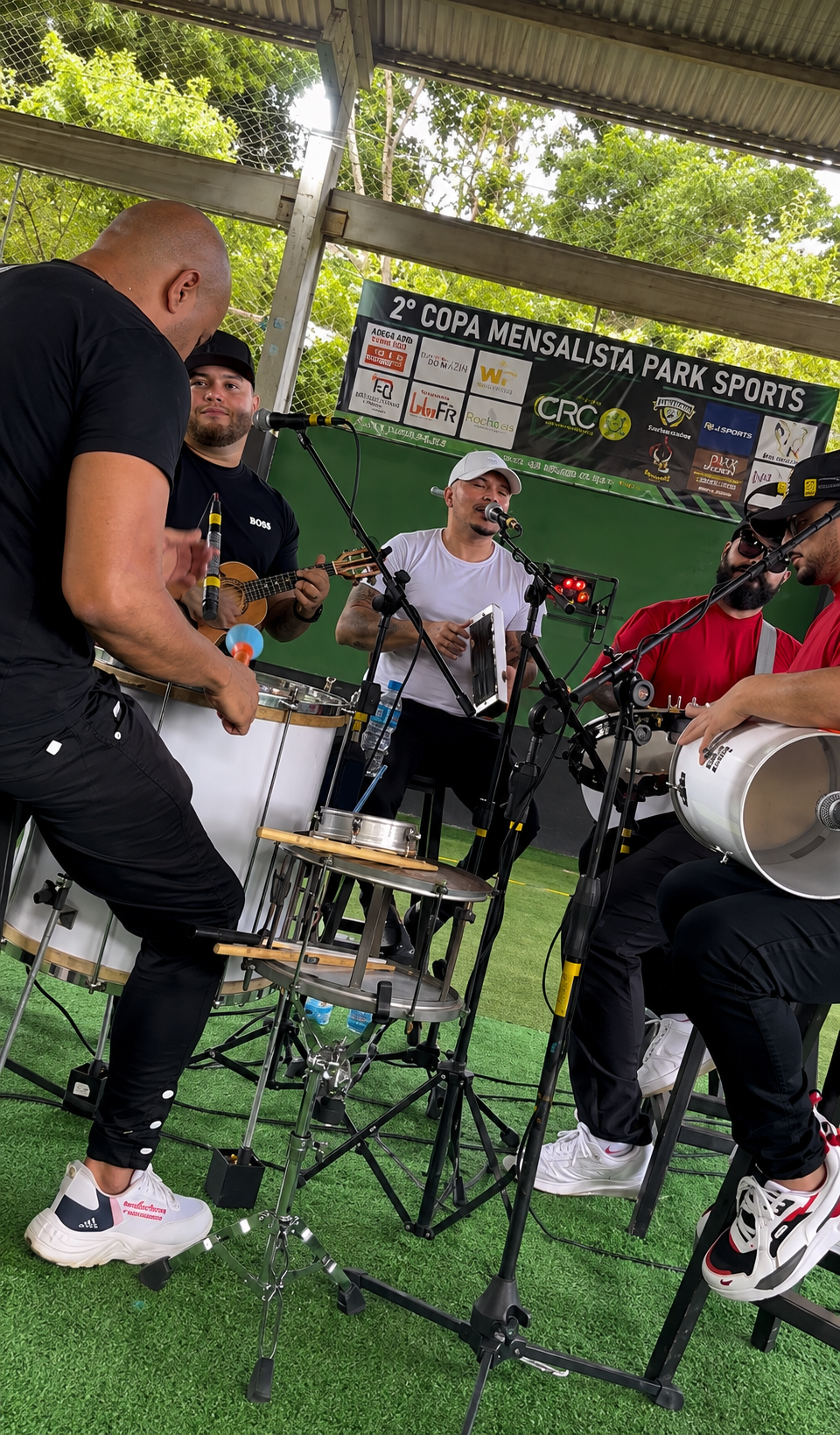 Área de circulação e convivência da Park Sports